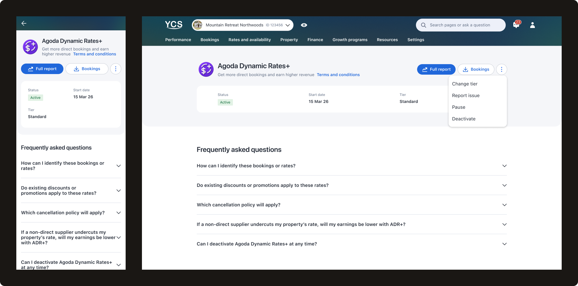 MVP landing page